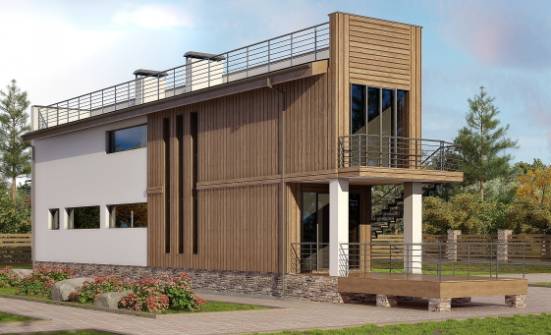 100-003-Л Проект двухэтажного дома, классический домик из газосиликатных блоков Балашов | Проекты домов от House Expert