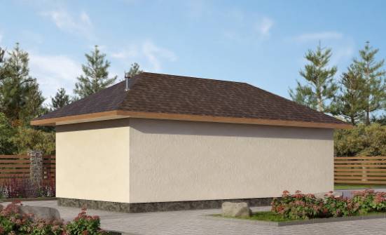 040-001-П Проект гаража из керамзитобетонных блоков Ртищево | Проекты домов от House Expert