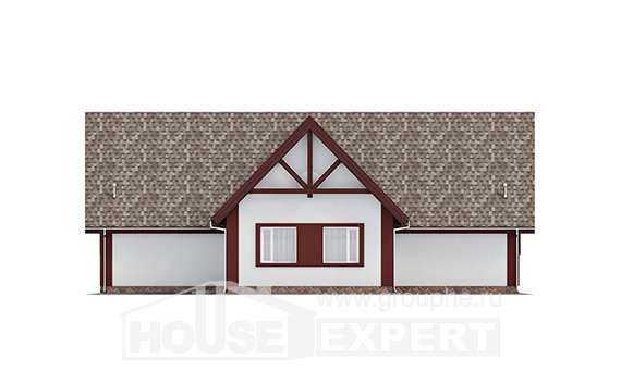 145-002-Л Проект гаража из газобетона Ртищево, House Expert