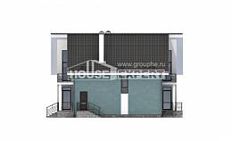 170-006-П Проект двухэтажного дома с мансардой, красивый дом из бризолита Энгельс, House Expert