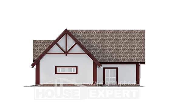 145-002-Л Проект гаража из поризованных блоков Энгельс, House Expert