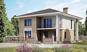 Проекты двухэтажных домов, Ершов