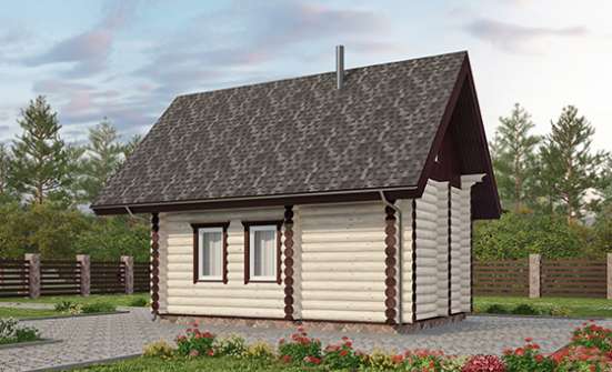 035-001-Л Проект бани из дерева Саратов | Проекты одноэтажных домов от House Expert